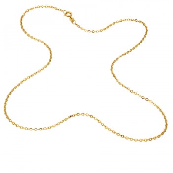 9ct gold 3.4g 19 inch trace Chain